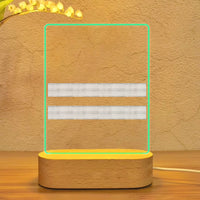 Thumbnail for Pilot Epaulettes (Silver) 2 Lines Designed Night Lamp
