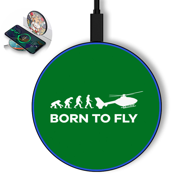 Born To Fly Helicopter Designed Wireless Chargers