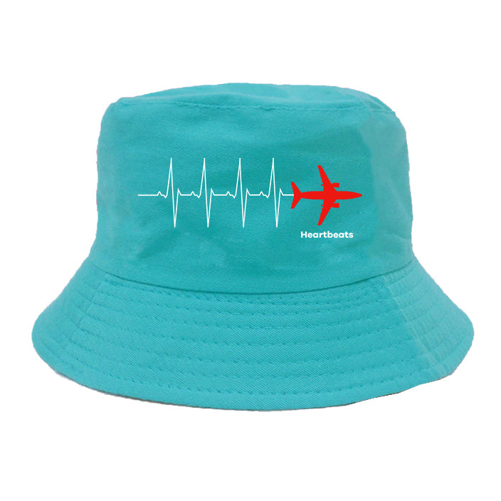 Aviation Heartbeats Designed Summer & Stylish Hats