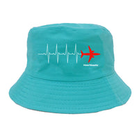 Thumbnail for Aviation Heartbeats Designed Summer & Stylish Hats