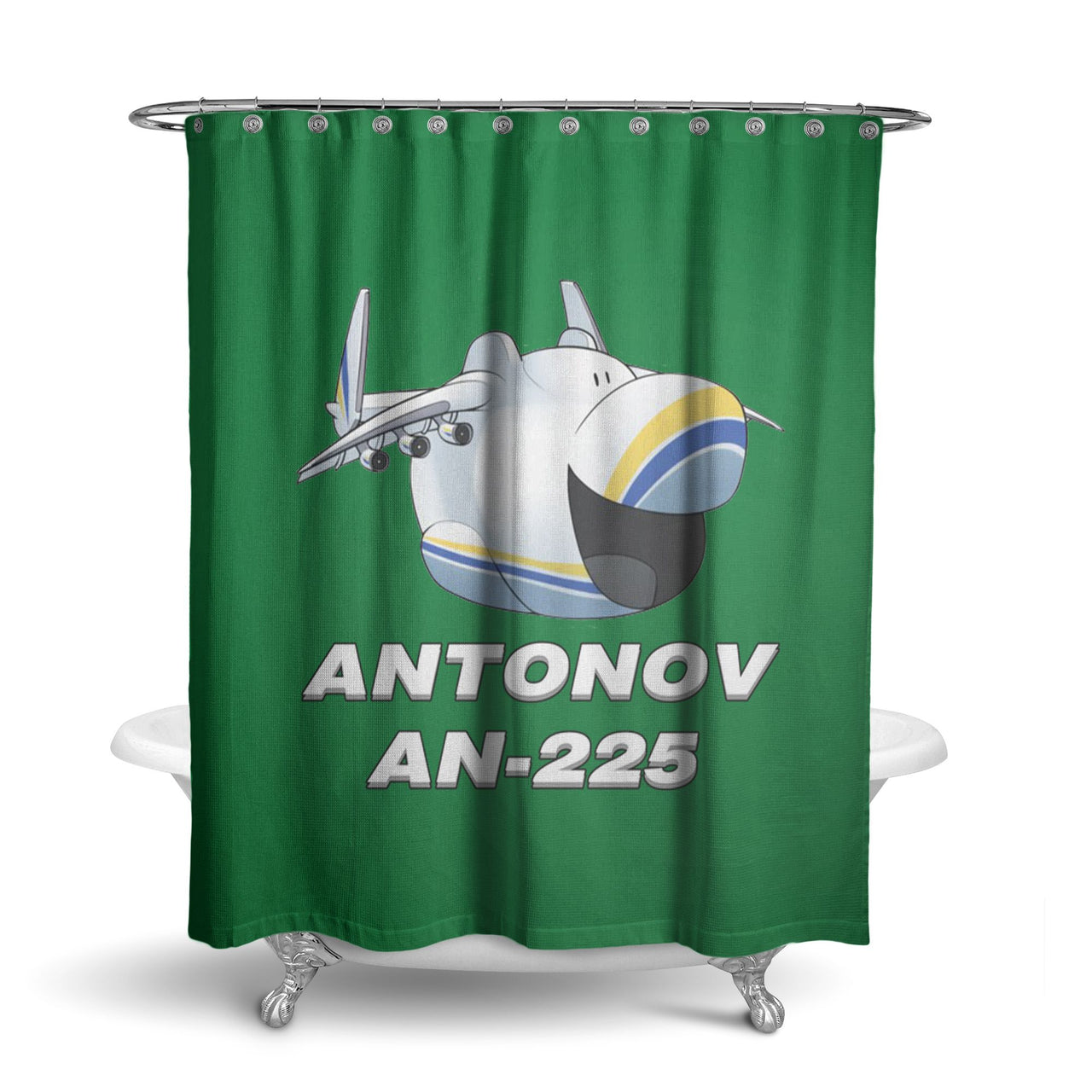 Antonov AN-225 (23) Designed Shower Curtains