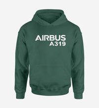 Thumbnail for Airbus A319 & Text Designed Hoodies