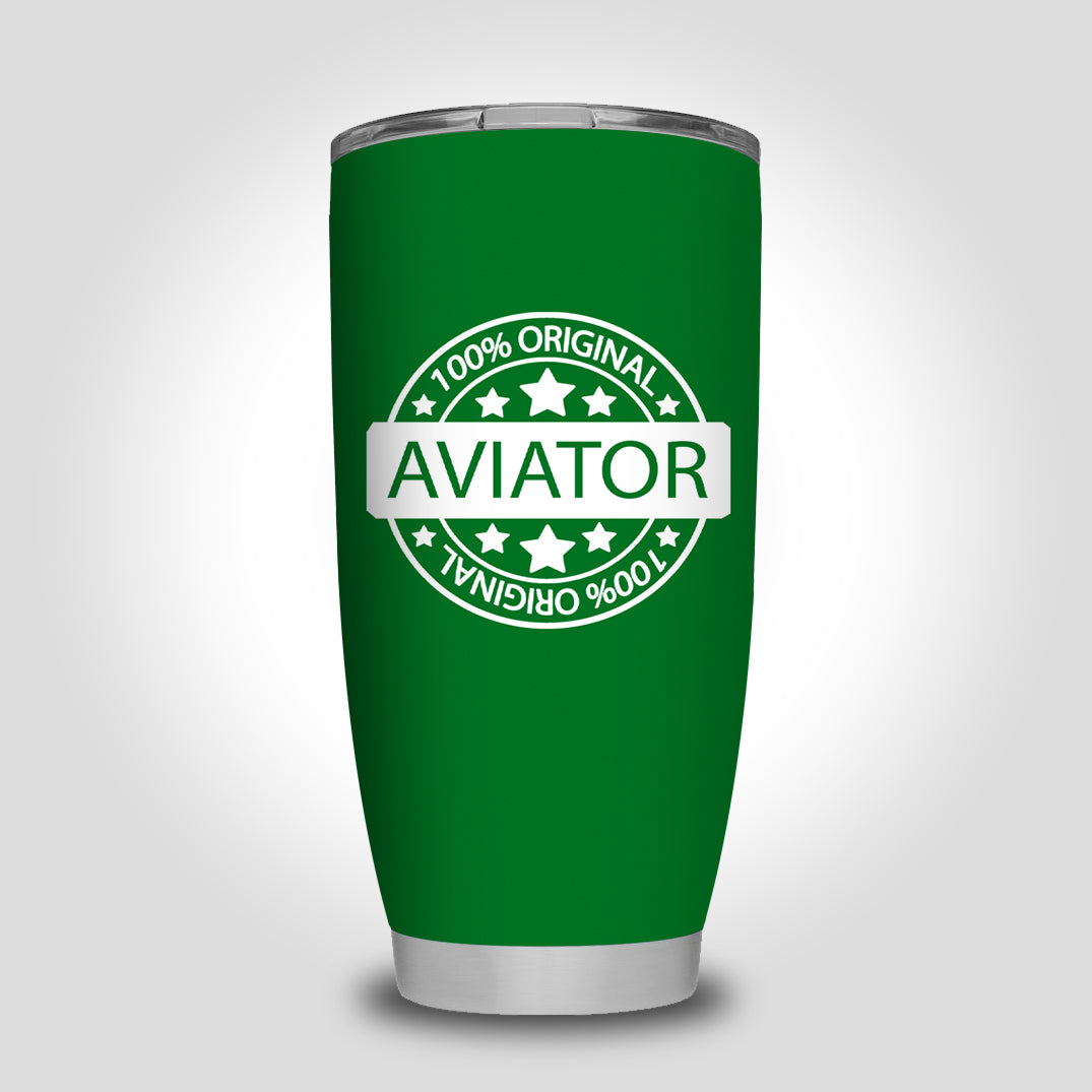 100 Original Aviator Designed Tumbler Travel Mugs