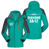 Thumbnail for Diamond DA42 & Plane Designed Thick Skiing Jackets