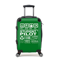 Thumbnail for Student Pilot Label Designed Cabin Size Luggages