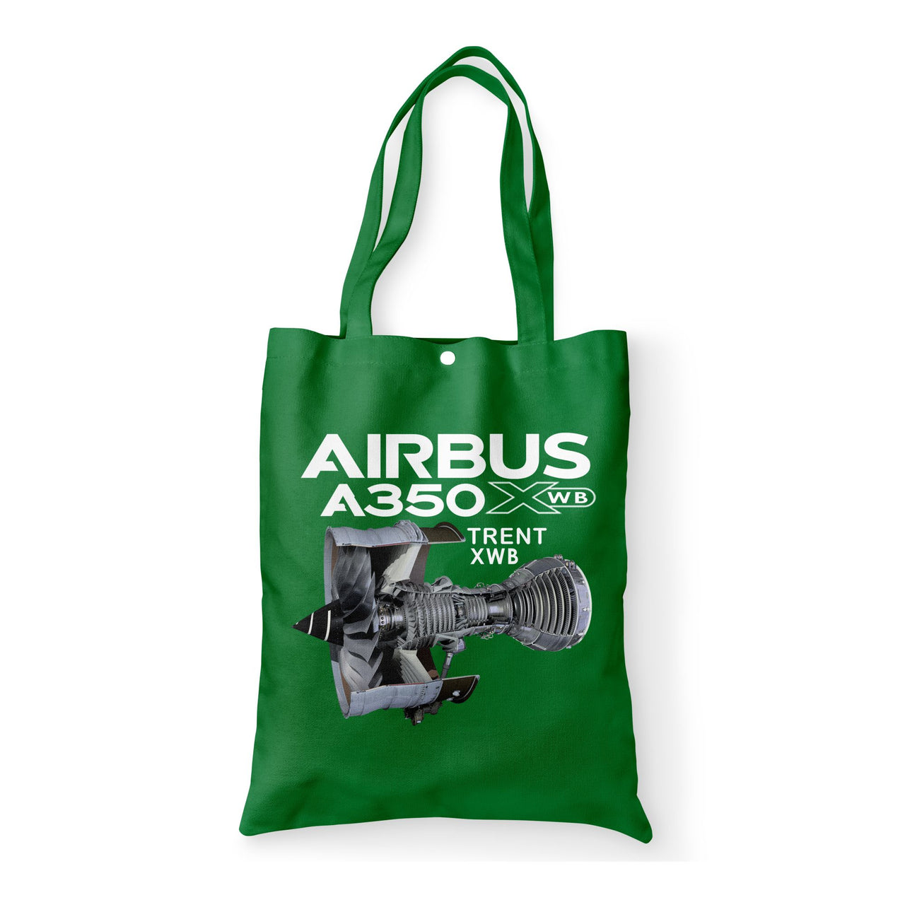 Airbus A350 & Trent Wxb Engine Designed Tote Bags
