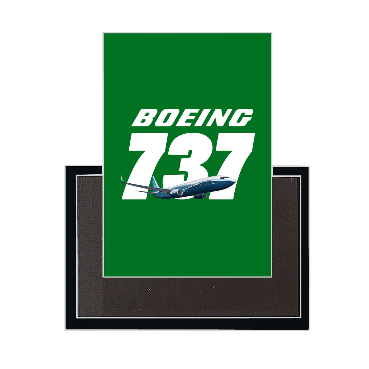 Super Boeing 737+Text Designed Magnets