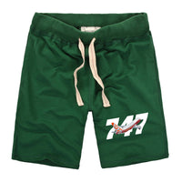 Thumbnail for Super Boeing 747 Intercontinental Designed Cotton Shorts