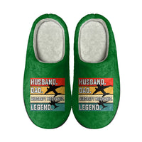 Thumbnail for Husband & Dad & Aircraft Mechanic & Legend Designed Cotton Slippers