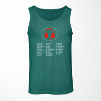 Thumbnail for Aviation Alphabet 3 Designed Tank Tops