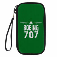 Thumbnail for Boeing 707 & Plane Designed Travel Cases & Wallets
