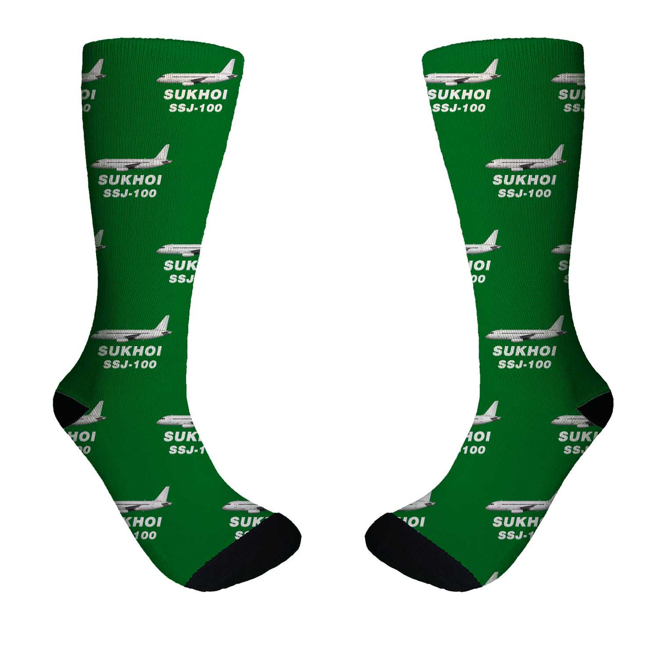 Sukhoi Superjet 100 Designed Socks