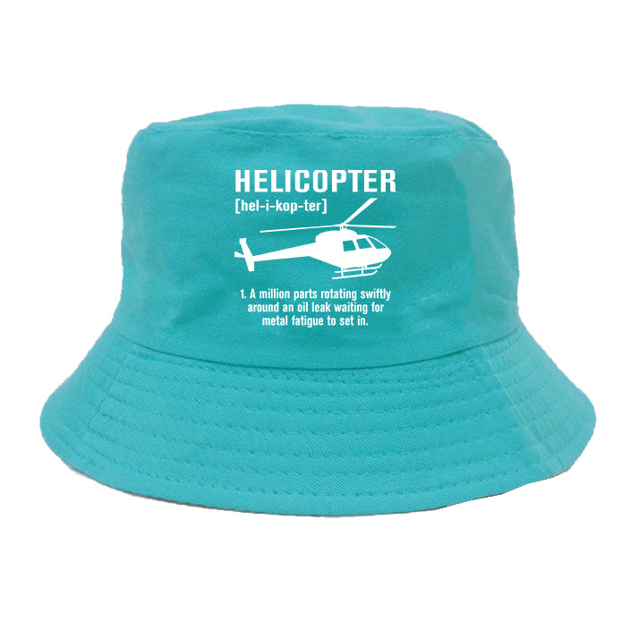 Helicopter [Noun] Designed Summer & Stylish Hats