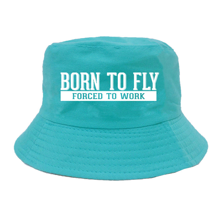 Born To Fly Forced To Work Designed Summer & Stylish Hats