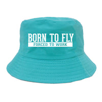 Thumbnail for Born To Fly Forced To Work Designed Summer & Stylish Hats