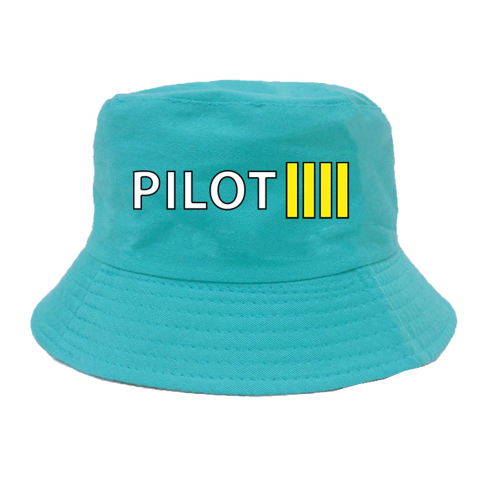 Pilot & Stripes (4 Lines) Designed Summer & Stylish Hats