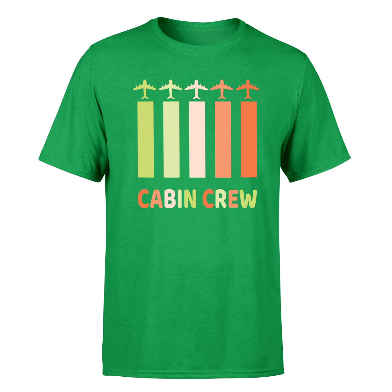 Colourful Cabin Crew Designed T-Shirts