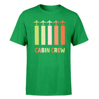 Thumbnail for Colourful Cabin Crew Designed T-Shirts