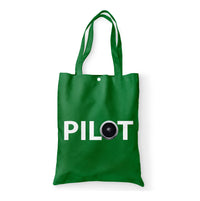 Thumbnail for Pilot & Jet Engine Designed Tote Bags