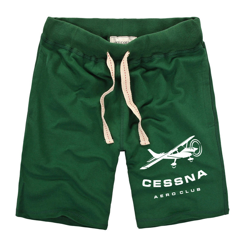 Cessna Aeroclub Designed Cotton Shorts