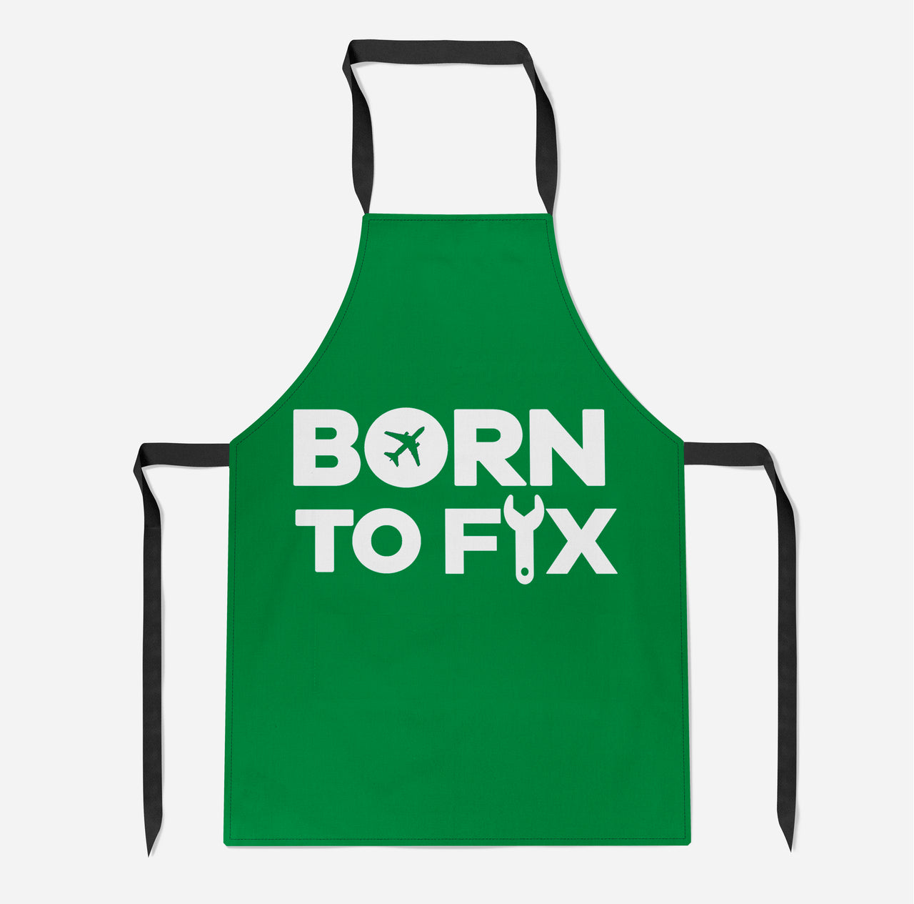 Born To Fix Airplanes Designed Kitchen Aprons