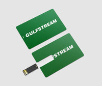 Thumbnail for Gulfstream & Text Designed USB Cards
