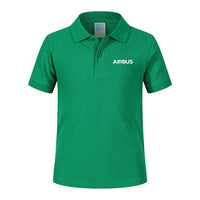 Thumbnail for Airbus & Text Designed Children Polo T-Shirts