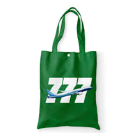 Thumbnail for Super Boeing 777 Intercontinental Designed Tote Bags