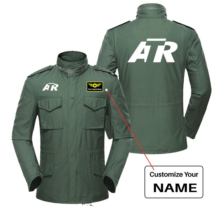 ATR & Text Designed Military Coats