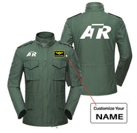 Thumbnail for ATR & Text Designed Military Coats