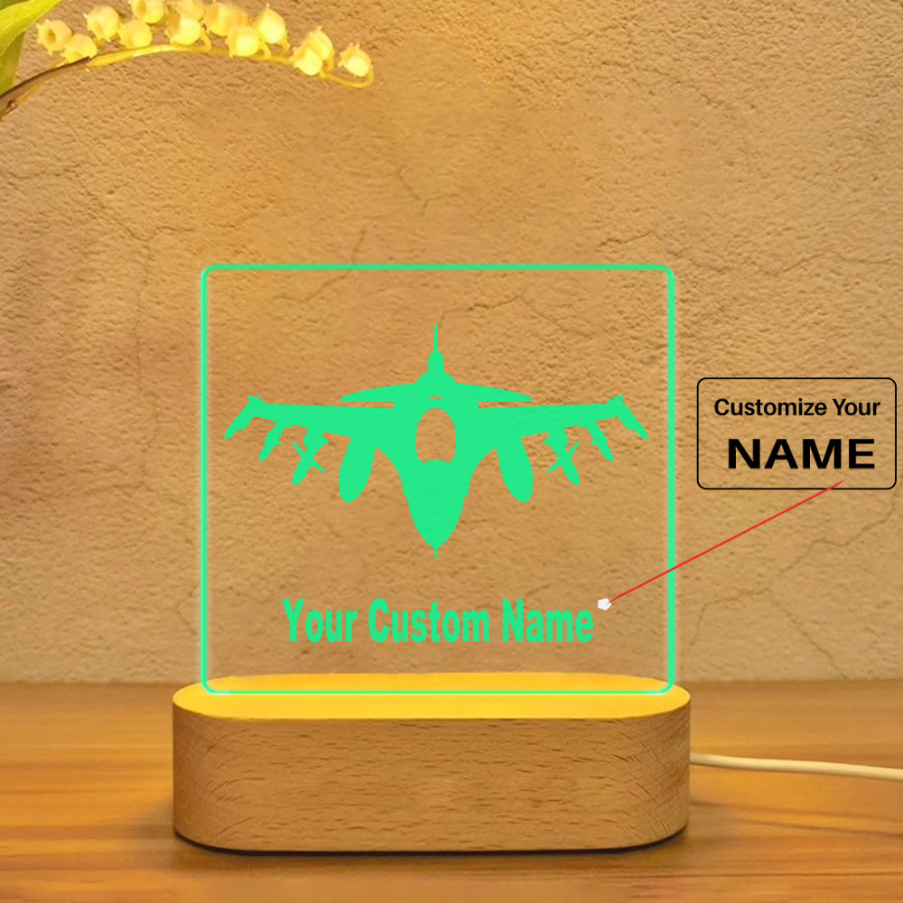 Boeing 787 Silhouette Designed Night Lamp