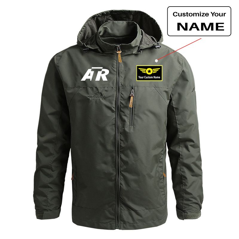 ATR & Text Designed Thin Stylish Jackets