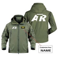 Thumbnail for ATR & Text Designed Military Jackets (Customizable)
