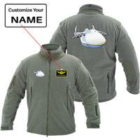 Thumbnail for Antonov 225 (3) Designed Fleece Military Jackets (Customizable)
