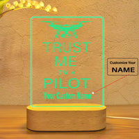 Thumbnail for Trust Me I'm a Pilot (Drone) Designed Night Lamp