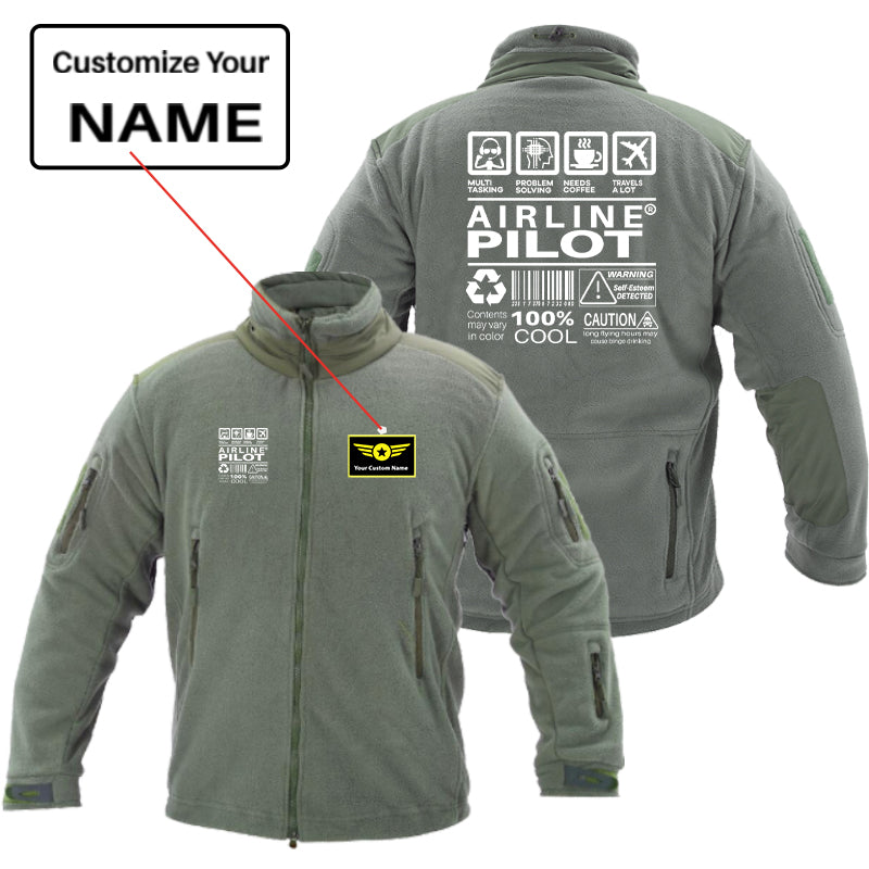 Pilot fleece jacket 2025