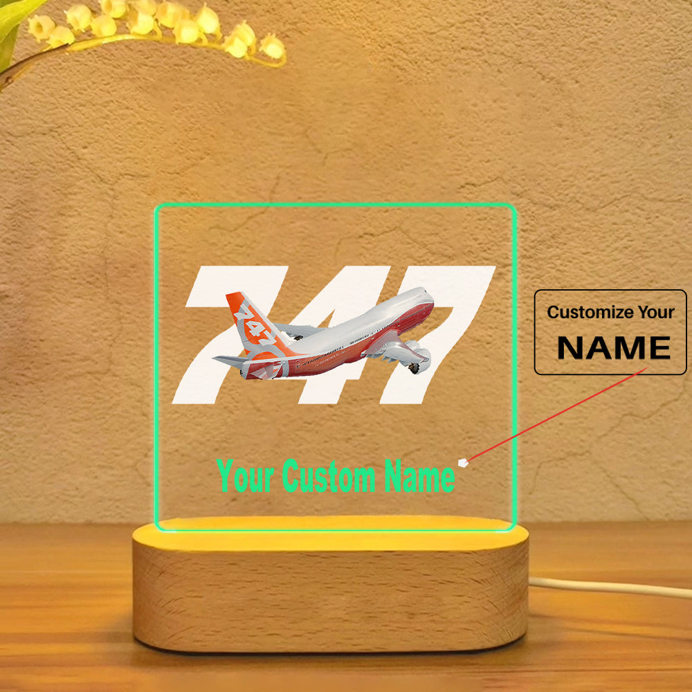 Super Boeing 747 Intercontinental Designed Night Lamp