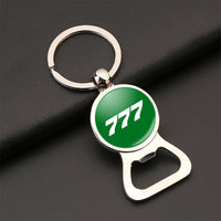 Thumbnail for 777 Flat Text Designed Bottle Opener Key Chains