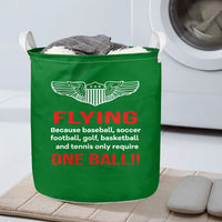 Thumbnail for Flying One Ball Designed Laundry Baskets