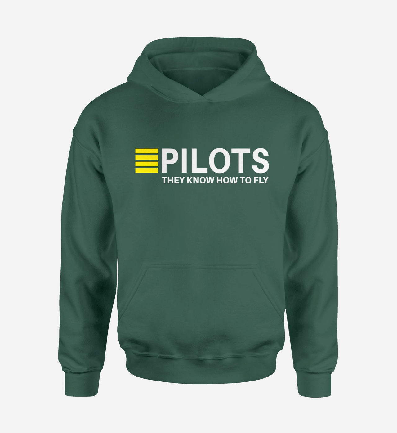 Pilots They Know How To Fly Designed Hoodies