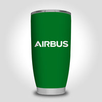 Thumbnail for Airbus & Text Designed Tumbler Travel Mugs