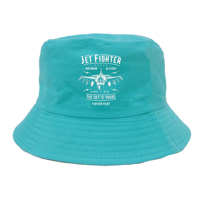 Jet Fighter - The Sky is Yours Designed Summer & Stylish Hats