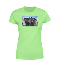 Thumbnail for Cessna 172 Cockpit Designed Women T-Shirts