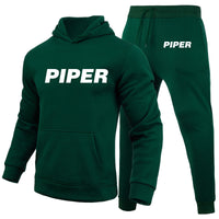 Thumbnail for Piper & Text Designed Hoodies & Sweatpants Set