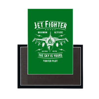 Thumbnail for Jet Fighter - The Sky is Yours Designed Magnets