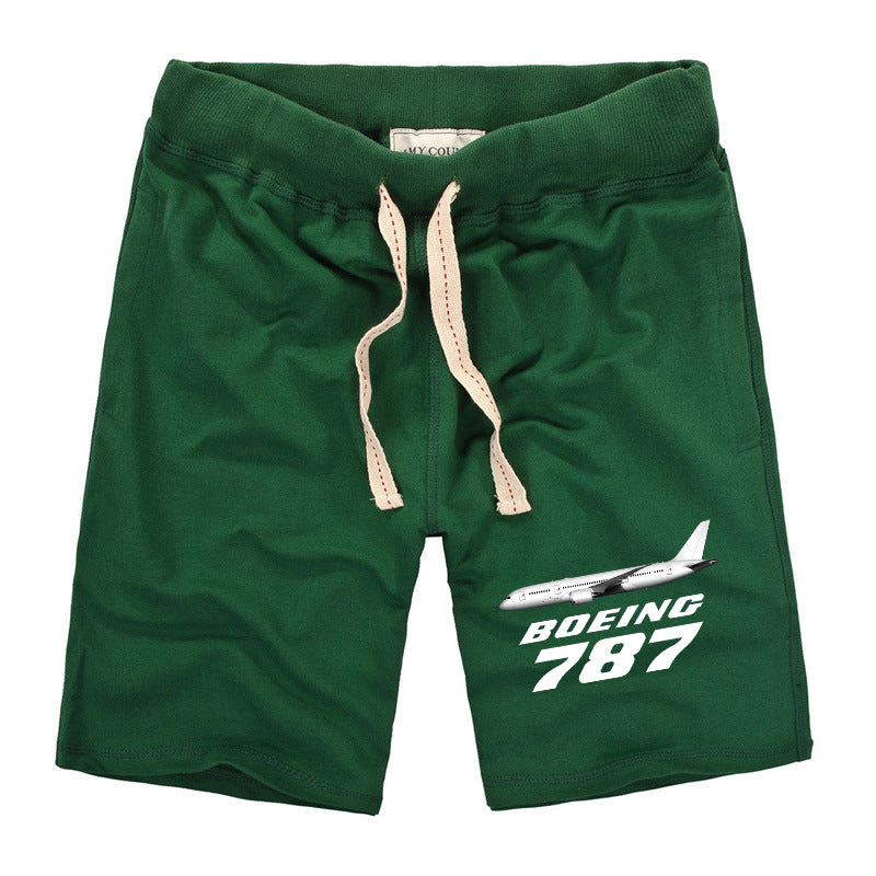 The Boeing 787 Designed Cotton Shorts