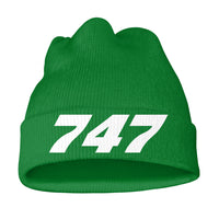 Thumbnail for 747 Flat Text Knit 3D Beanies