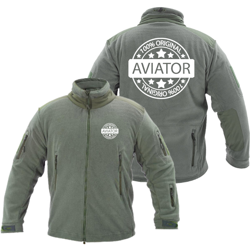100 Original Aviator Designed Fleece Military Jackets (Customizable)