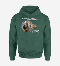 Thumbnail for Airbus A320 & V2500 Engine Designed Hoodies