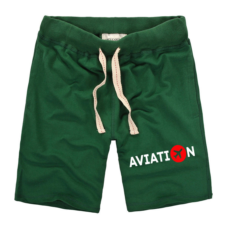 Aviation Designed Cotton Shorts